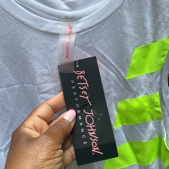 Betsy Johnson Sheer Sleeveless Tank - Picture 5 of 8